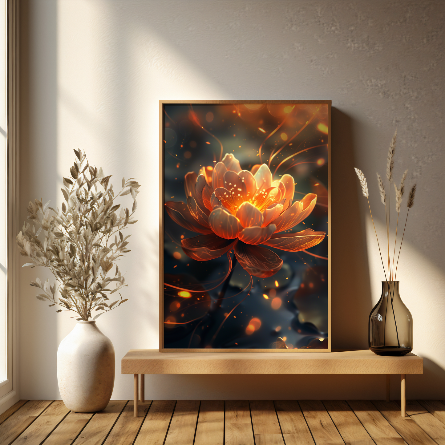 Stardust Serenade | Brushed Aluminum Print