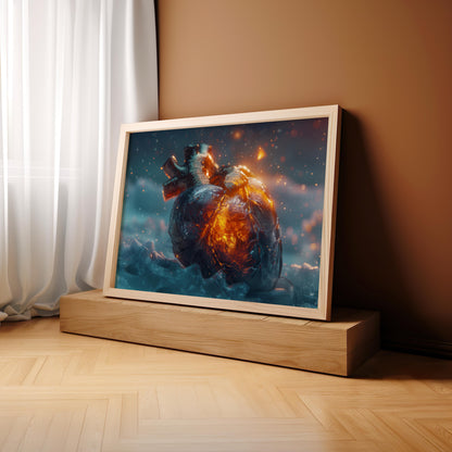 Ember of the Eternal | Metal Framed Poster