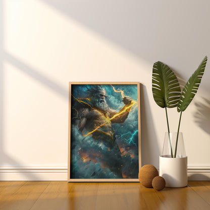 Tempest's Ruler | Premium Wooden Framed Poster