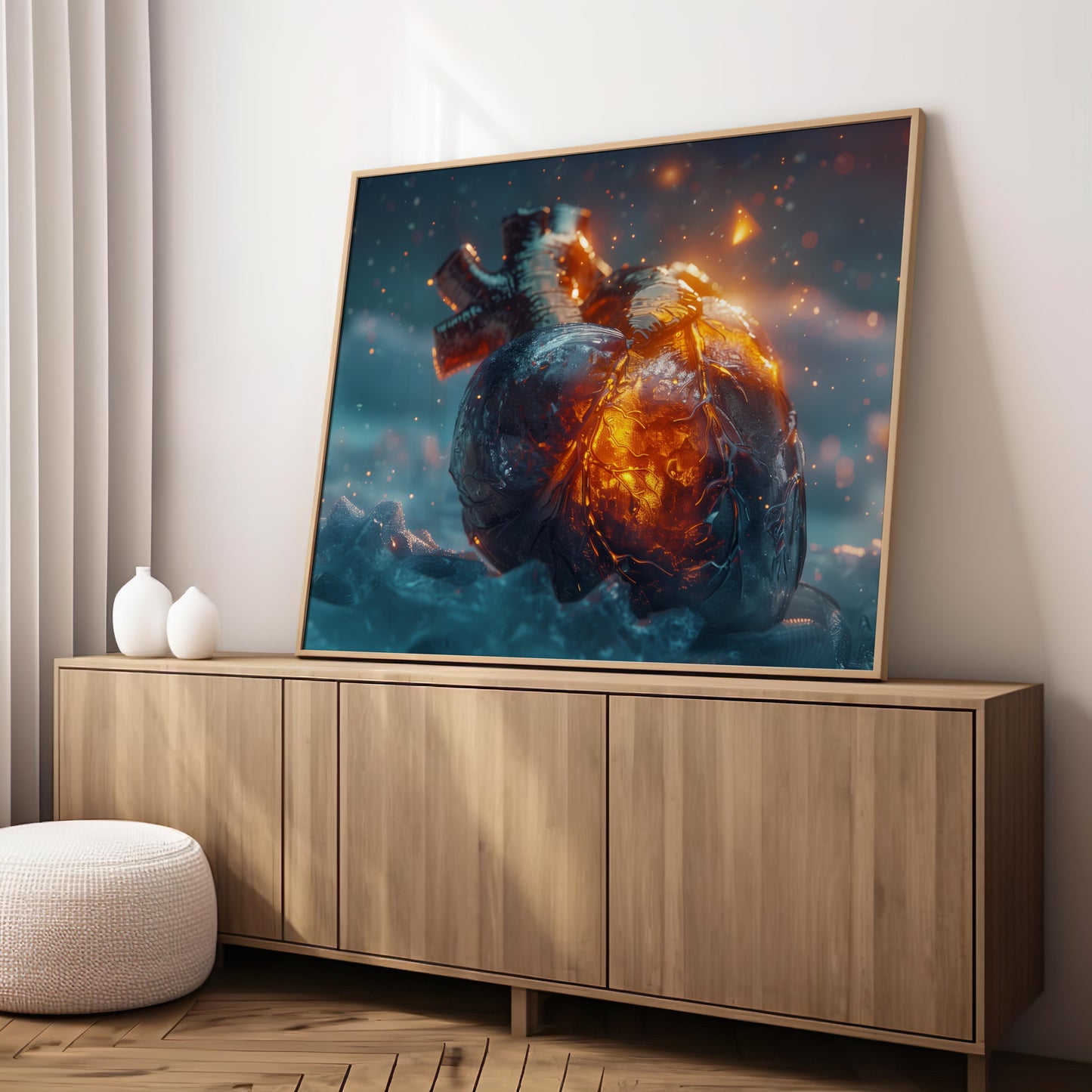 Ember of the Eternal | Metal Framed Poster