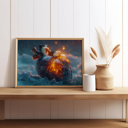 Ember of the Eternal | Metal Framed Poster