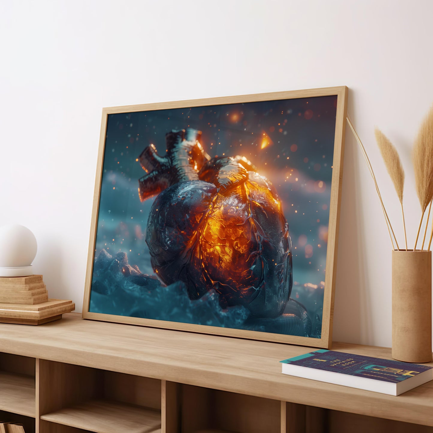 Ember of the Eternal | Metal Framed Poster