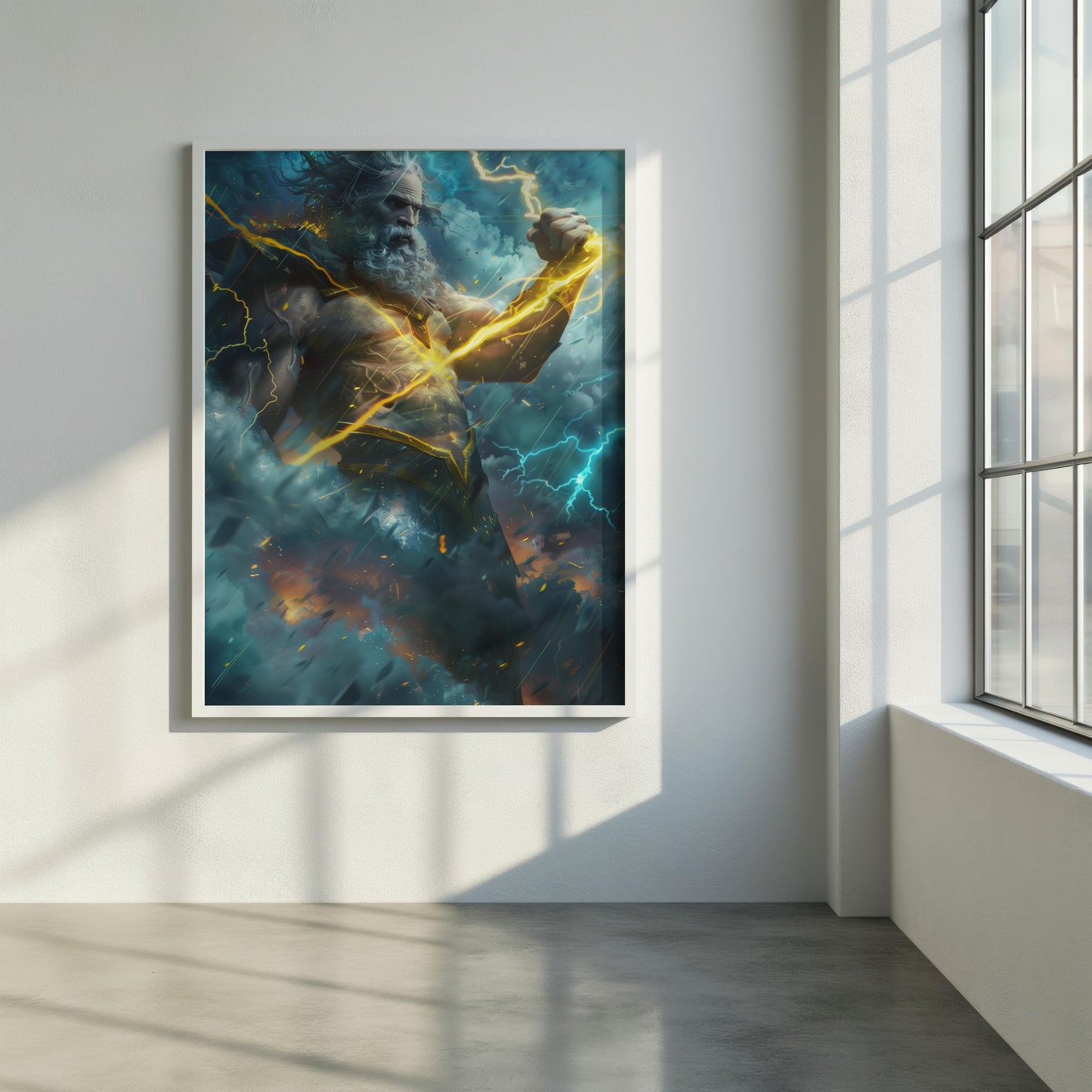 Tempest's Ruler | Metal Framed Poster