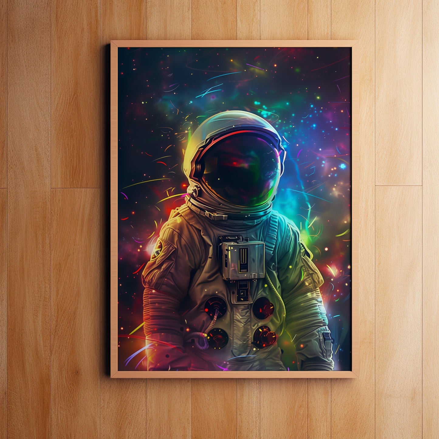 Cosmic Voyager | Poster with Hanger