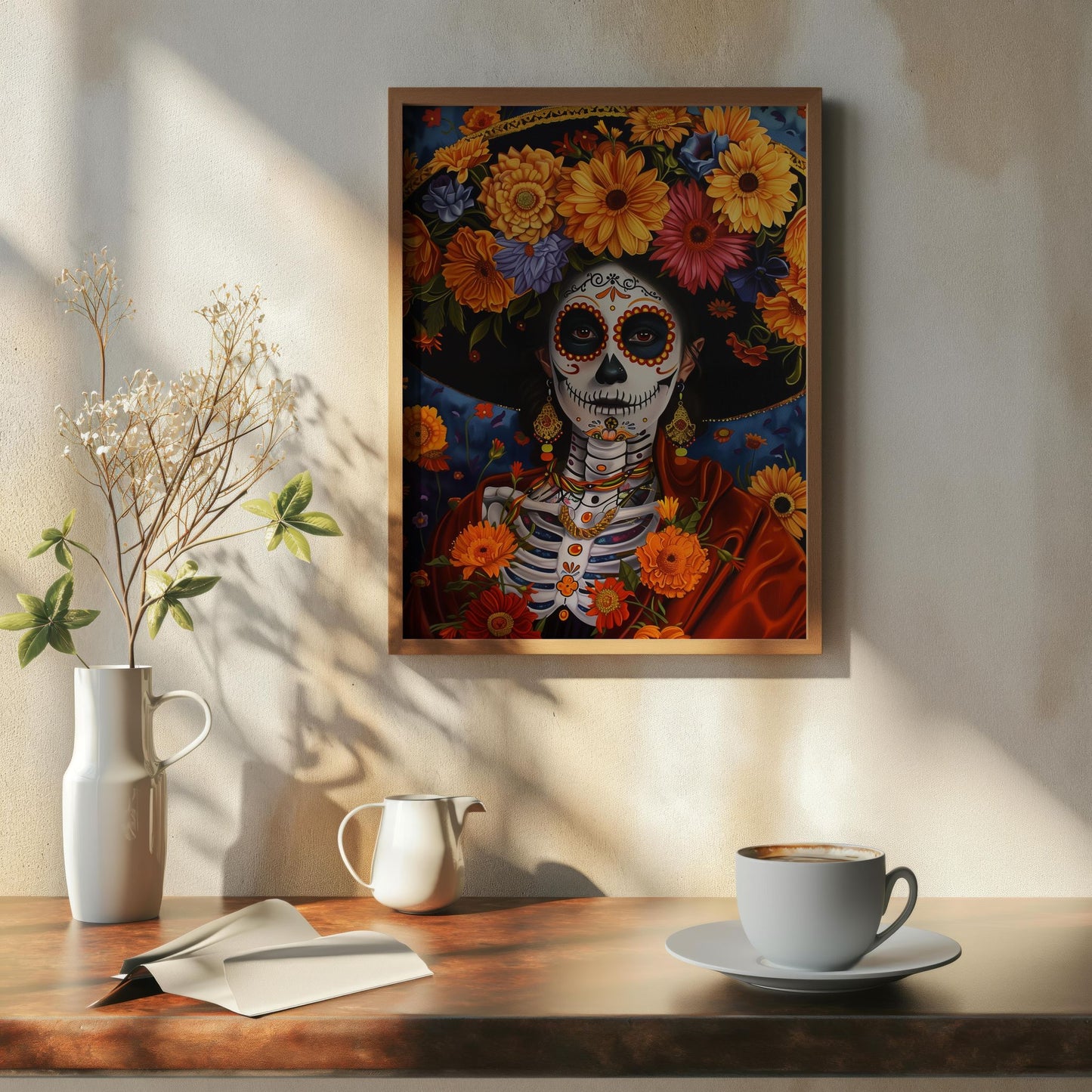 Vibrant Requiem | Premium Wooden Framed Poster