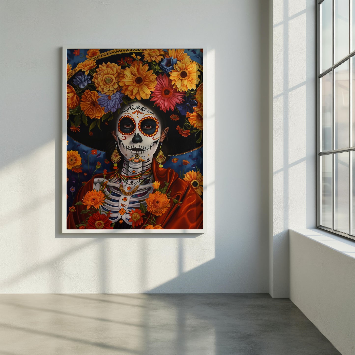 Vibrant Requiem | Premium Wooden Framed Poster