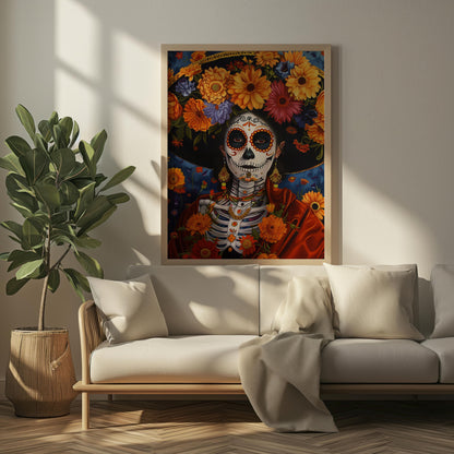 Vibrant Requiem | Wooden Framed Poster