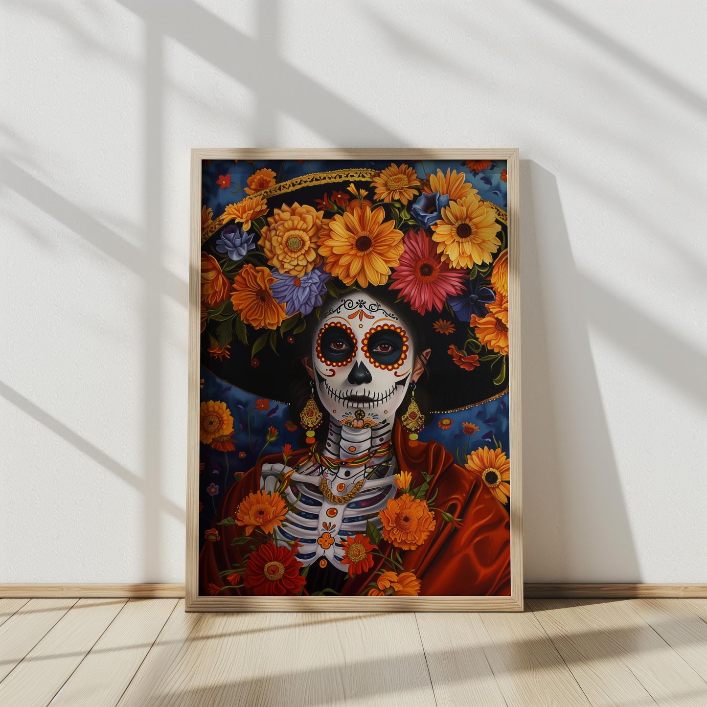 Vibrant Requiem | Wooden Framed Poster