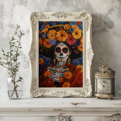 Vibrant Requiem | Wooden Framed Poster