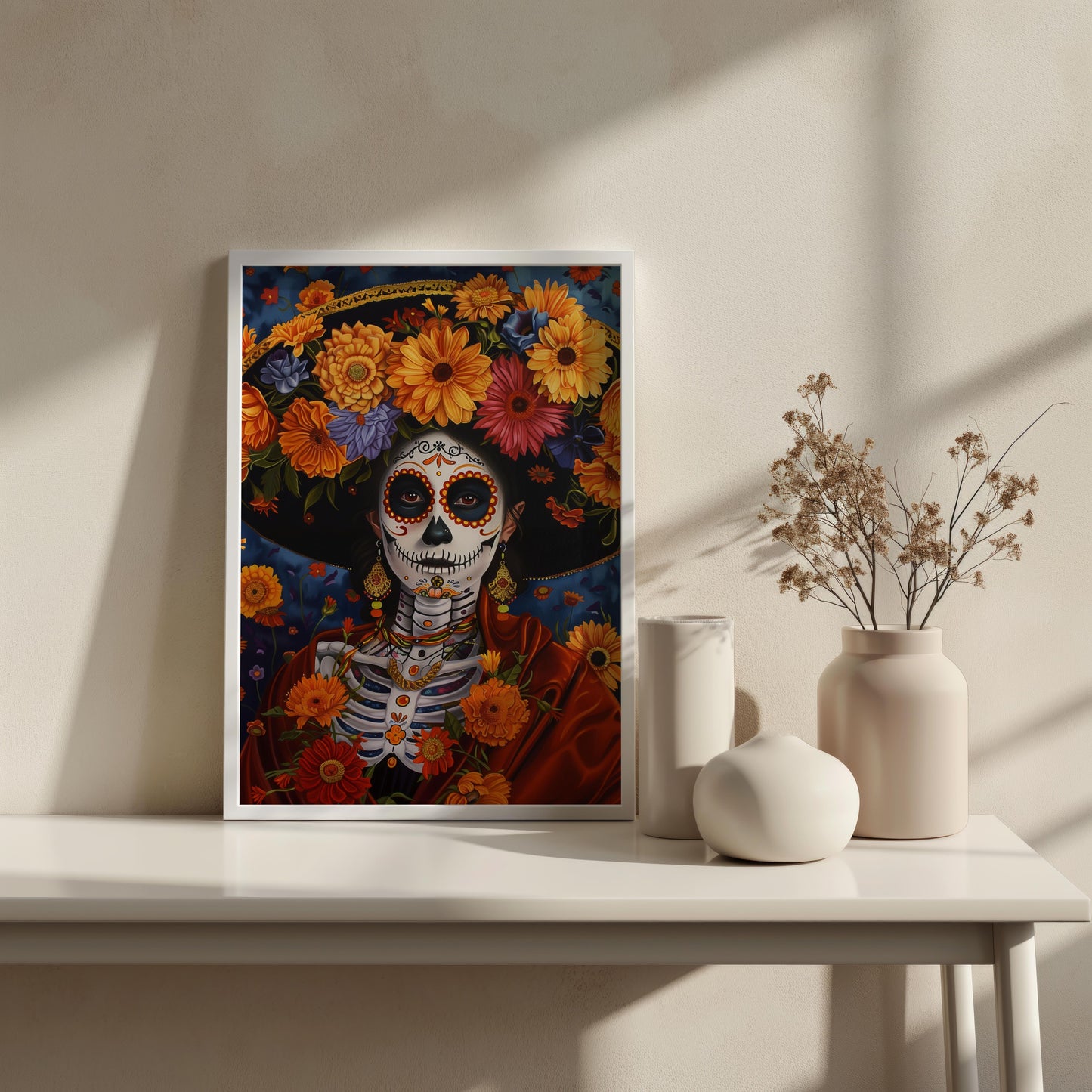 Vibrant Requiem | Wooden Framed Poster