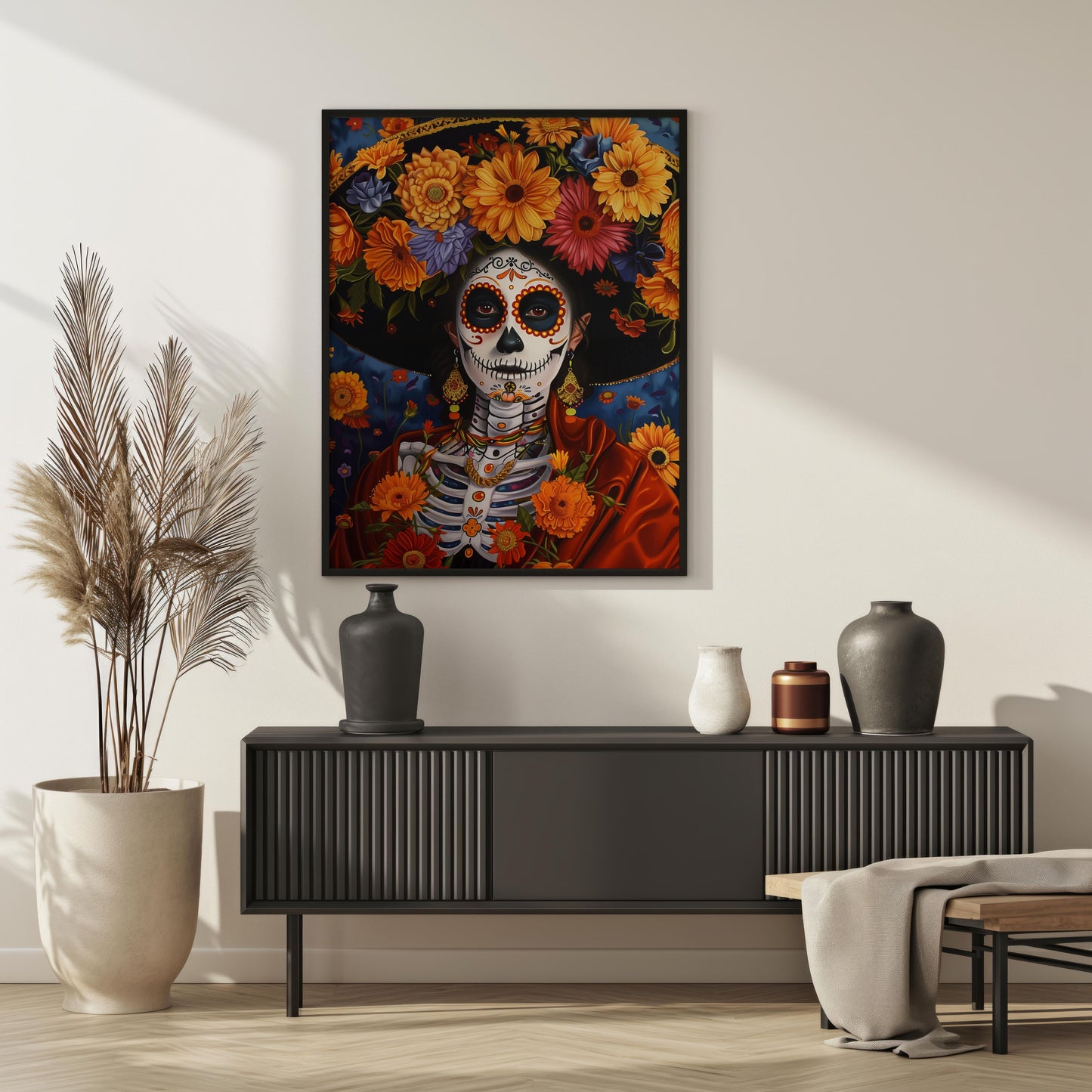 Vibrant Requiem | Wooden Framed Poster