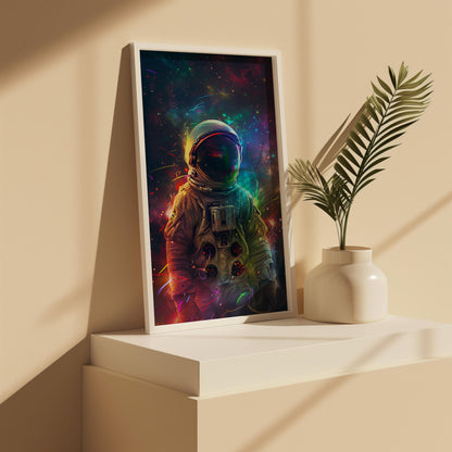 Cosmic Voyager | Premium Wooden Framed Poster