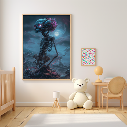 Sovereign of the Silent Depths | Wooden Framed Poster