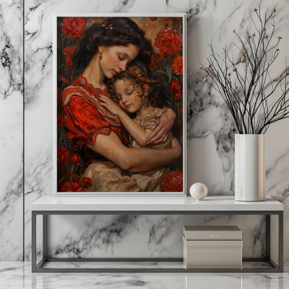 Embrace of Eden | Wooden Framed Poster