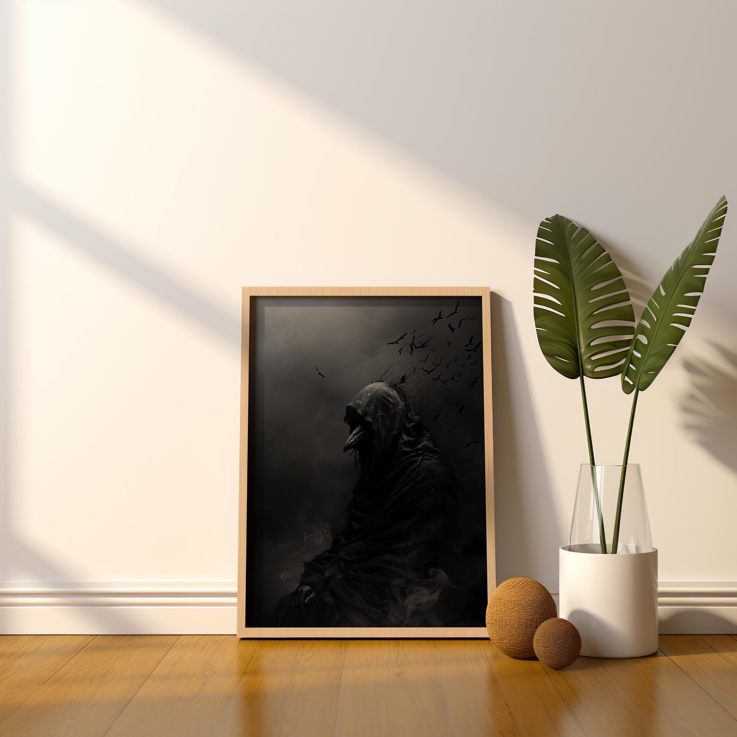 Whispers from the Shrouded Realm | Brushed Aluminum Print