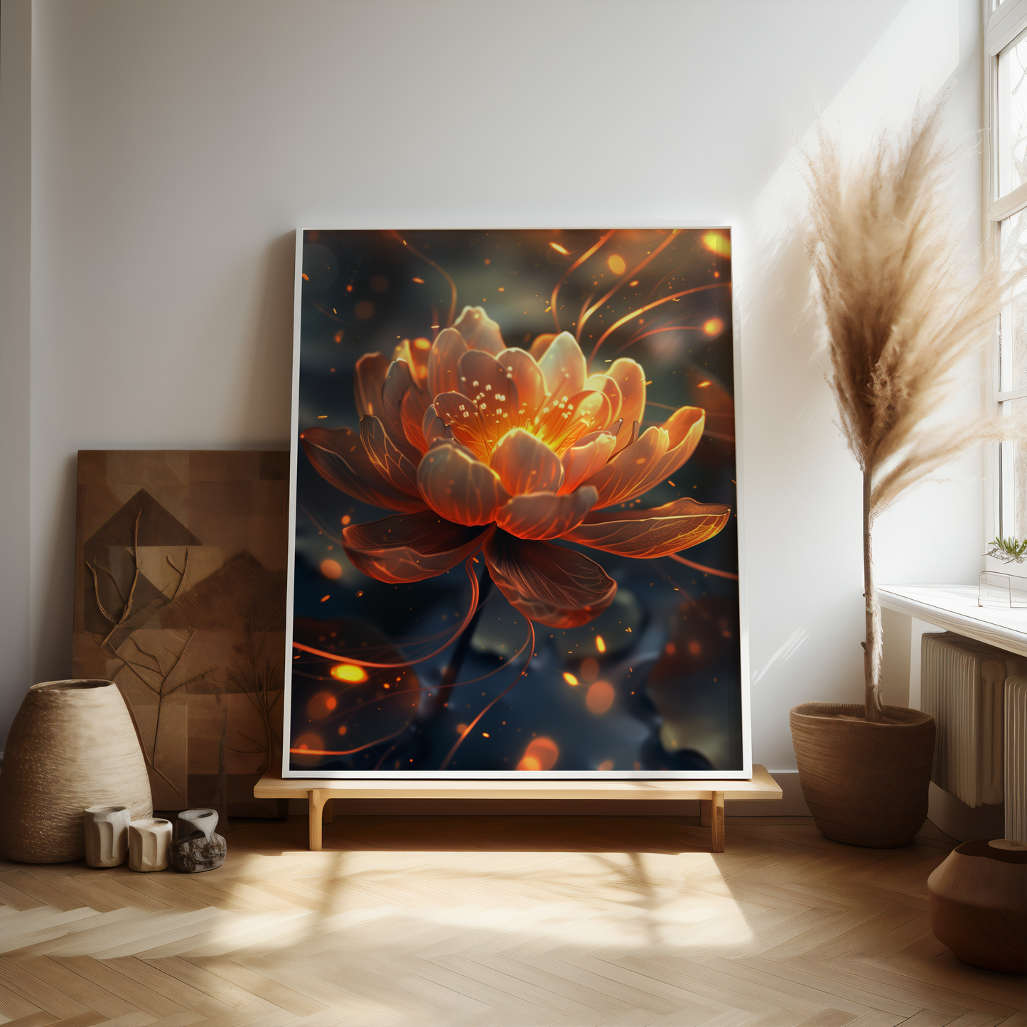 Stardust Serenade | Brushed Aluminum Print