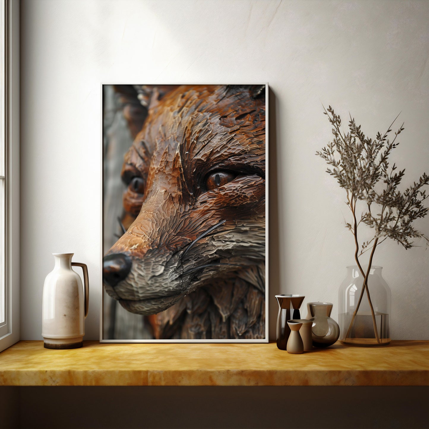 Woodland Watcher | Poster with Hanger