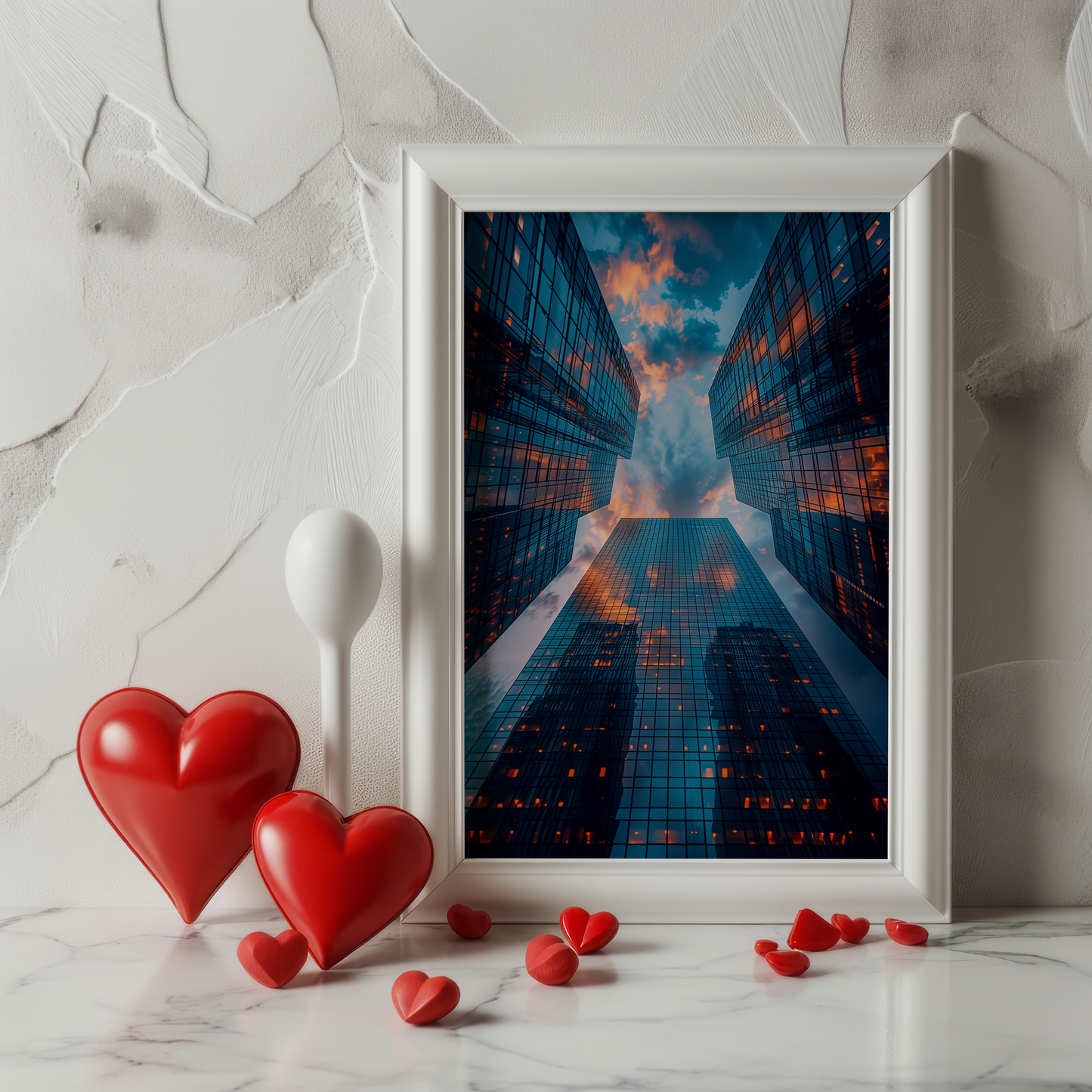 Dance of the Dusk Skies | Wooden Framed Poster