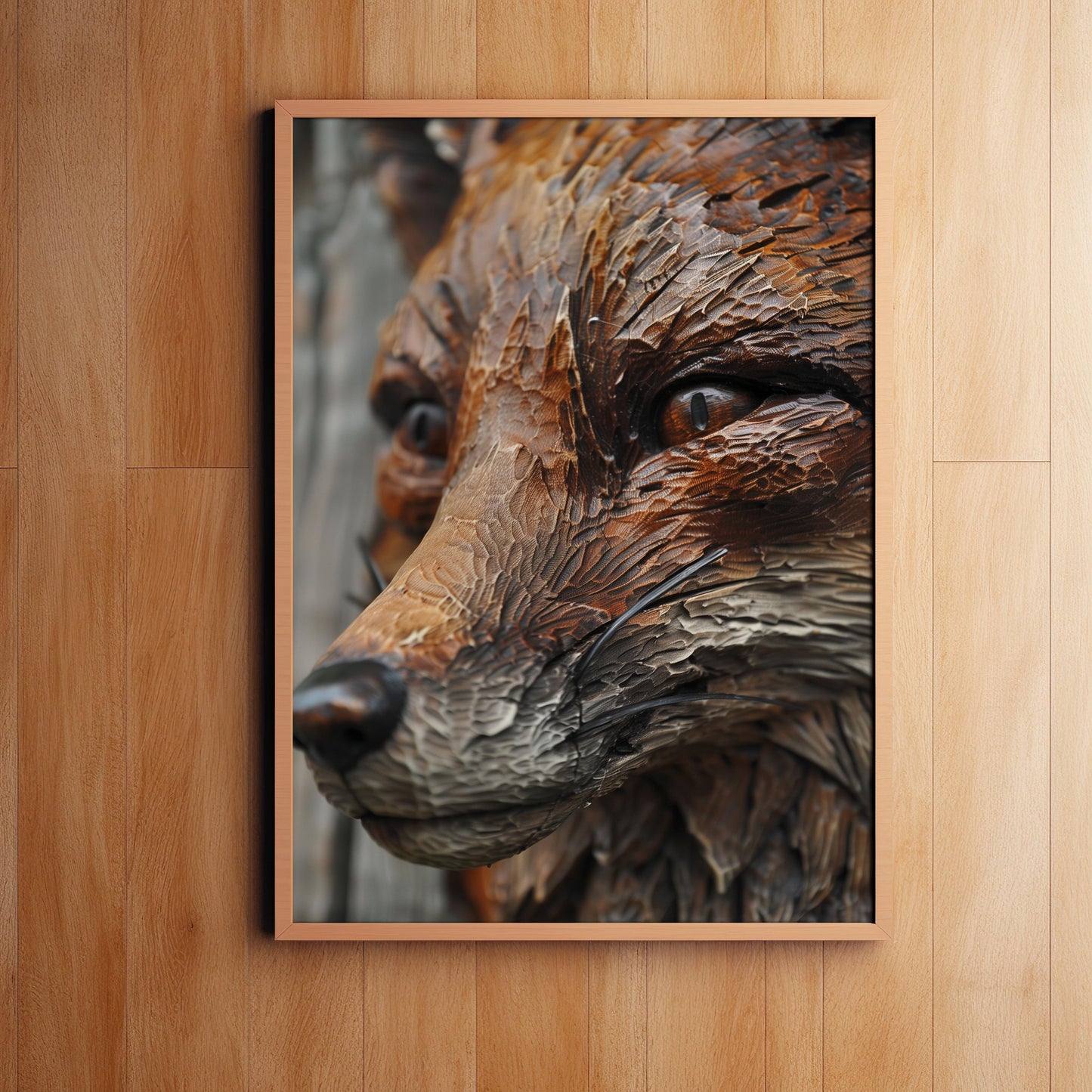 Woodland Watcher | Poster with Hanger