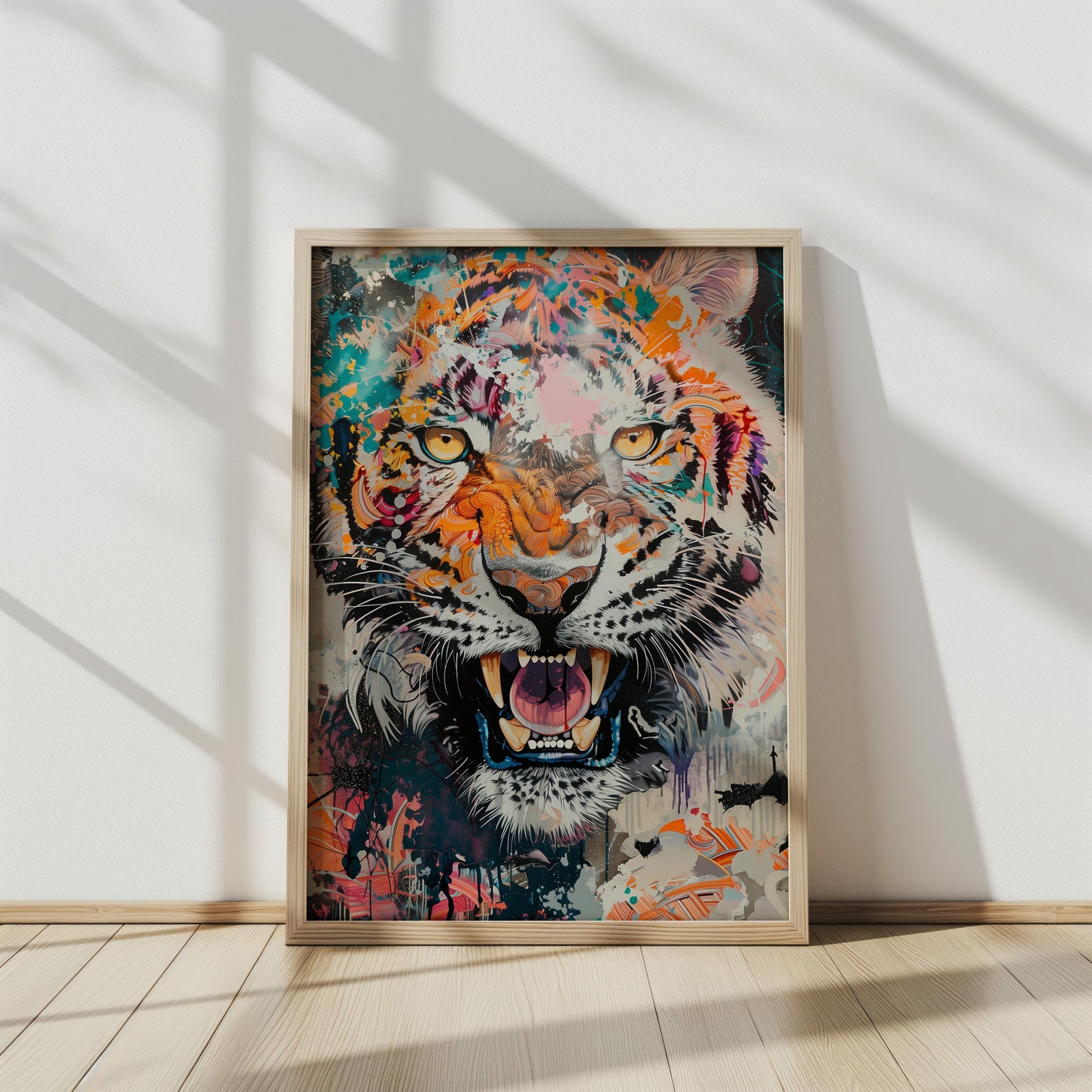 Feral Whispers | Brushed Aluminum Print