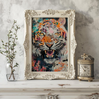 Feral Whispers | Metal Framed Poster