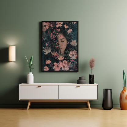 Whispers of the Blooming | Brushed Aluminum Print