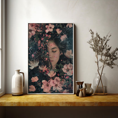 Whispers of the Blooming | Metal Framed Poster