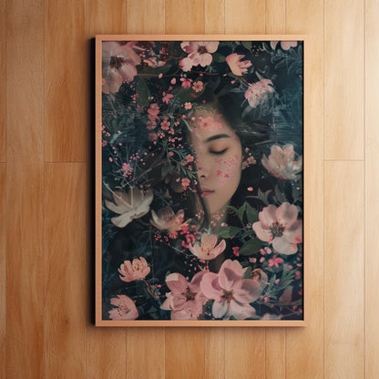 Whispers of the Blooming | Metal Framed Poster