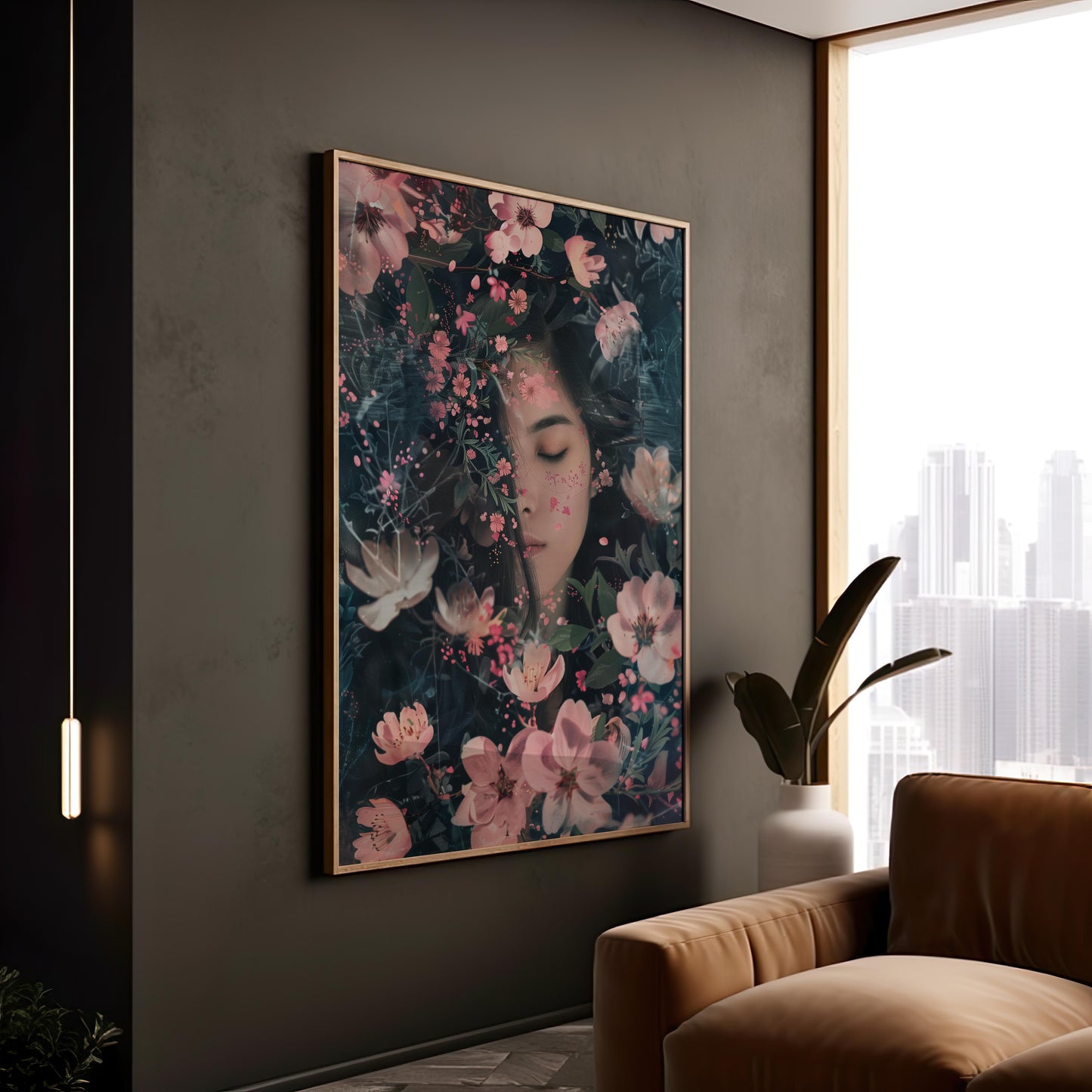 Whispers of the Blooming | Premium Wooden Framed Poster