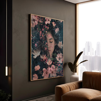 Whispers of the Blooming | Metal Framed Poster