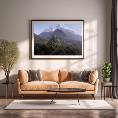 The Watzmann | Wooden Framed Poster