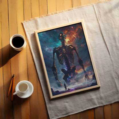 Ethereal Rebirth | Wooden Framed Poster