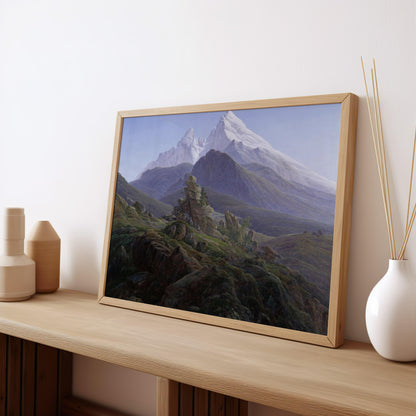 The Watzmann | Premium Wooden Framed Poster