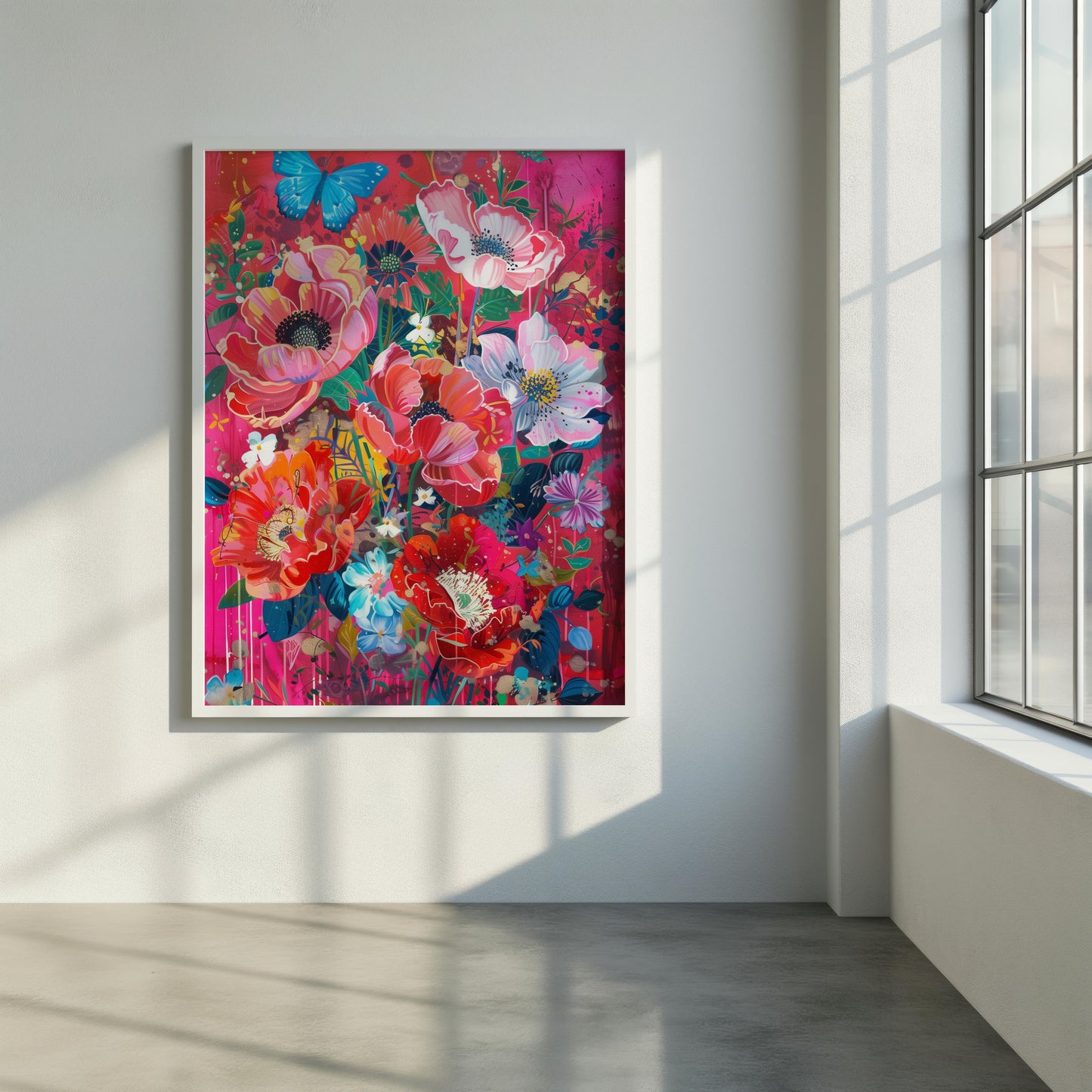 Blossom Rhapsody | Brushed Aluminum Print