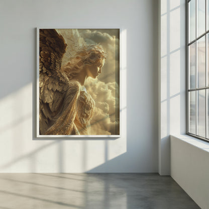 Celestial Grace | Wooden Framed Poster