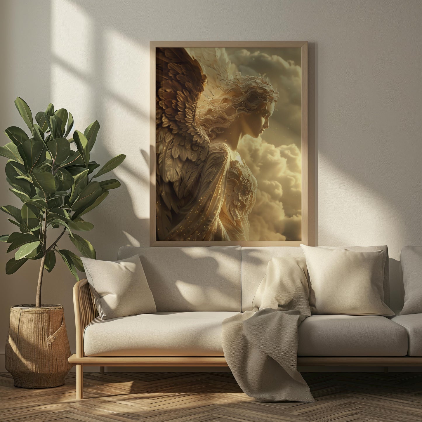 Celestial Grace | Premium Wooden Framed Poster