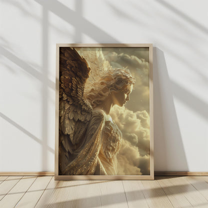 Celestial Grace | Wooden Framed Poster