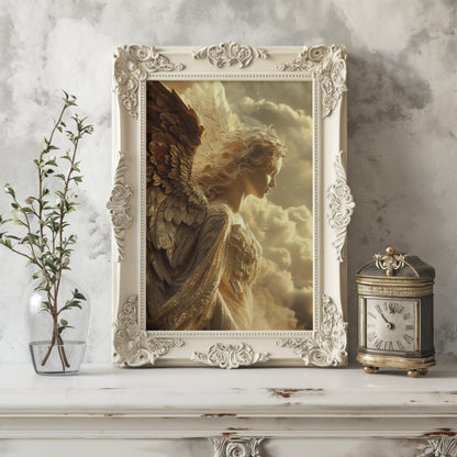 Celestial Grace | Premium Wooden Framed Poster