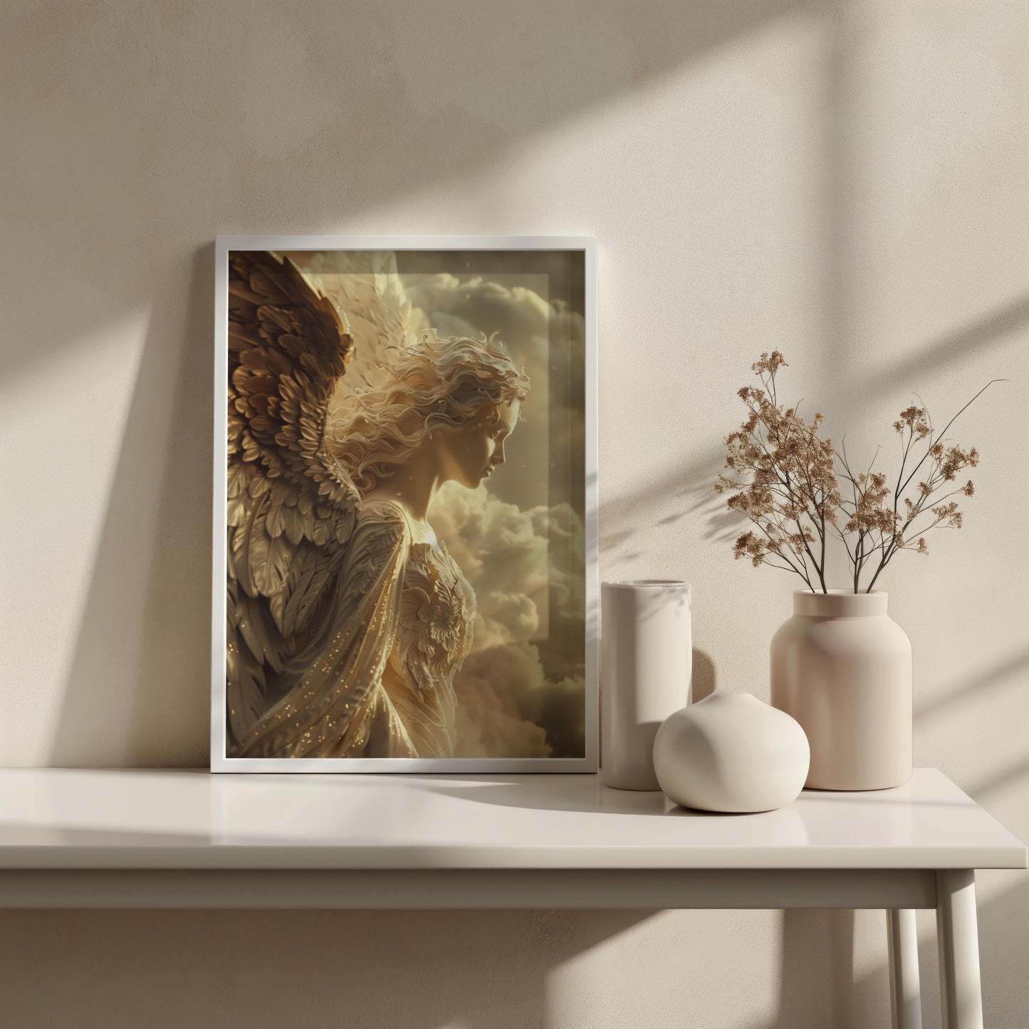 Celestial Grace | Premium Wooden Framed Poster