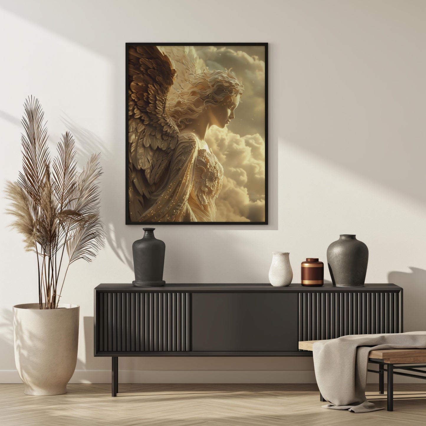 Celestial Grace | Wooden Framed Poster