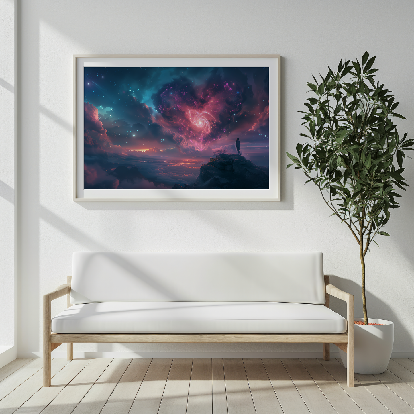 Whispers of the Cosmic Dance | Metal Framed Poster