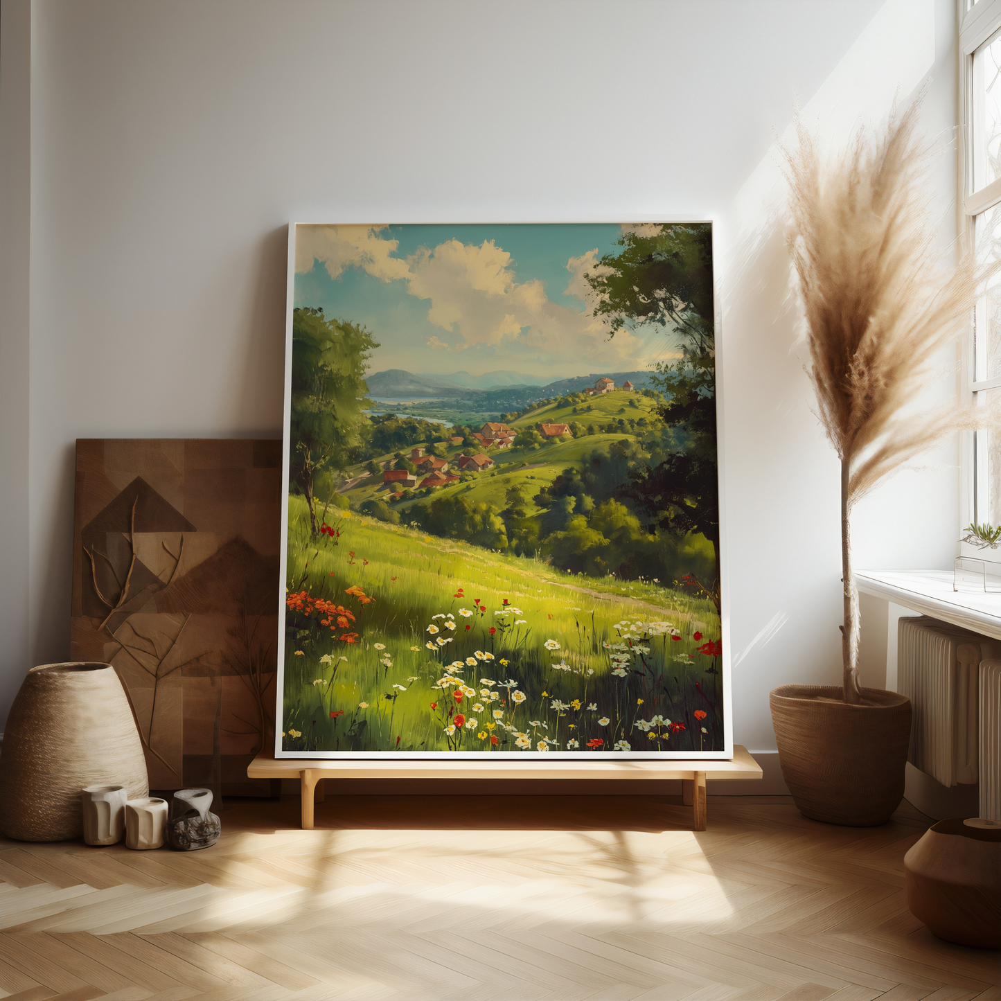 Whispering Meadows | Wooden Framed Poster