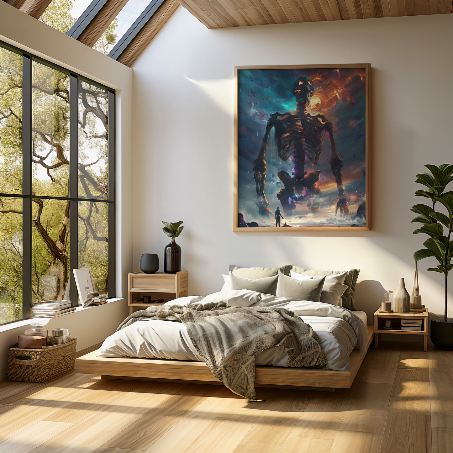 Ethereal Rebirth | Wooden Framed Poster