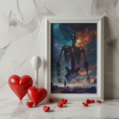 Ethereal Rebirth | Metal Framed Poster