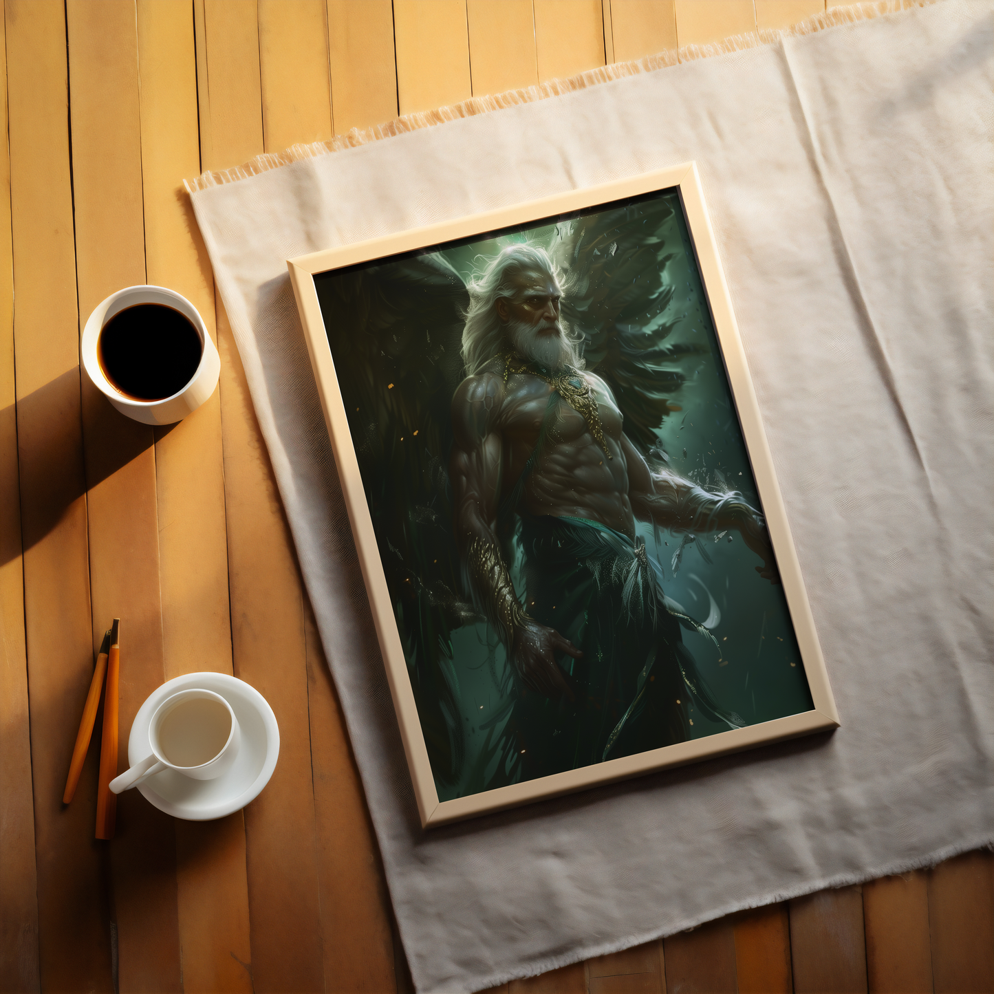 Emergence of the Majestic | Wooden Framed Poster