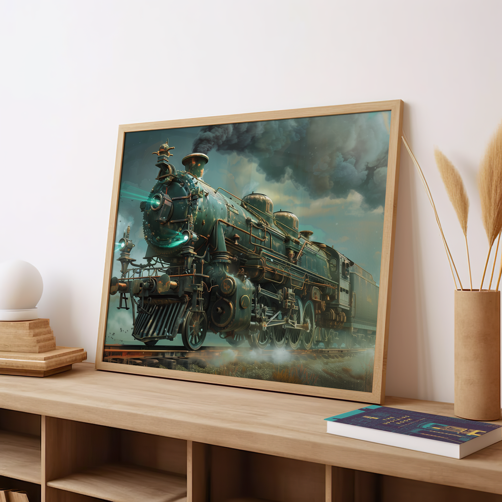 Chrononaut's Express | Wooden Framed Poster