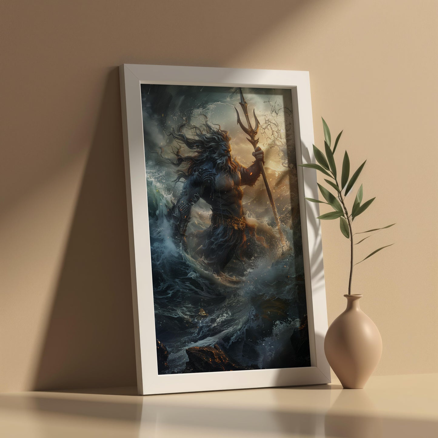 Sovereign of the Tempest | Brushed Aluminum Print