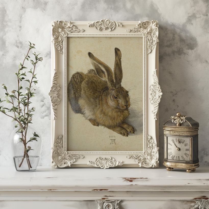 Young Hare | Poster with Hanger