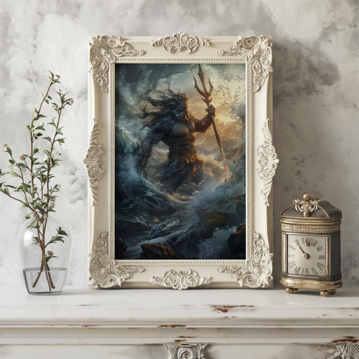 Sovereign of the Tempest | Wooden Framed Poster