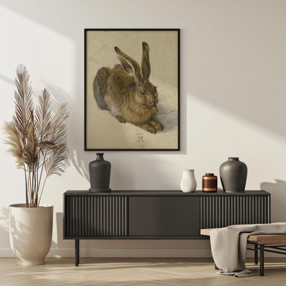 Young Hare | Canvas